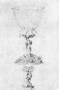 Albrecht Durer Design of a Goblet with a Variant of the Base oil painting